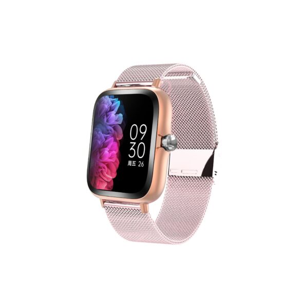 ️correa de acero reloj  Android , inteligente monitoreo de frecuencia cardíaca llamada Bluetooth reloj multifunción.  reloj ️ inteligente - Image 3