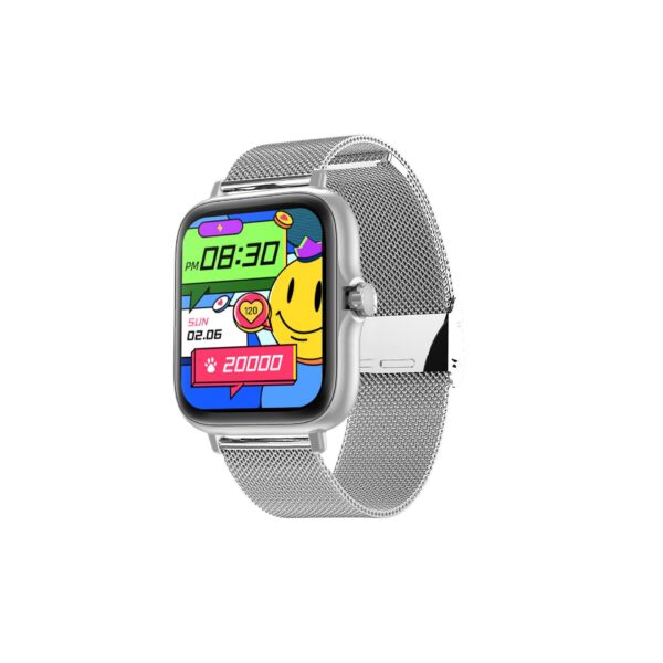 ️correa de acero reloj  Android , inteligente monitoreo de frecuencia cardíaca llamada Bluetooth reloj multifunción.  reloj ️ inteligente - Image 4