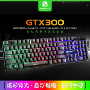 Magnesio TX300 Sensación Mecánica Teclado Ratón Set Computadora de Juegos con Cable Modelo de E-sports