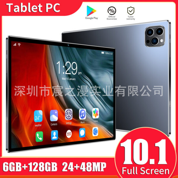 Tableta HD Android MTK6797 de 10,1 pulgadas Llamada de voz  4G GPS bluetooth 7.0,dual SIM+MicoSD.camara de 48mp. - Image 3