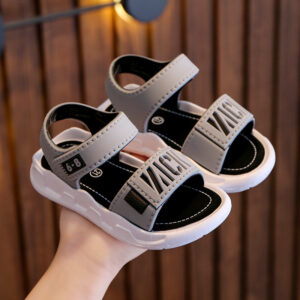Sandalias para niños 2025 Nuevo verano Mediano y grande Niños Niños Suela suave antideslizante.