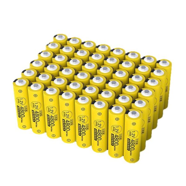 Juego de cargador de batería recargable Delip No. 5 4800 Gran capacidad 1.2V NiMH Batería recargable No. 5 - Image 5
