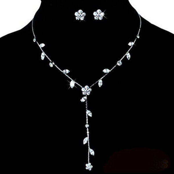 3PCS/Set, joyeria para bodas y ocaciones Sets Simple Luxury Full . - Image 2