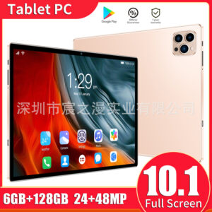 Tableta HD Android MTK6797 de 10,1 pulgadas Llamada de voz  4G GPS bluetooth 7.0,dual SIM+MicoSD.camara de 48mp.