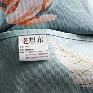 Las sábanas de tela gruesa no se arrugan, algodón de una sola pieza lienzo engrosado lino doble hoja 2 juego de tres piezas