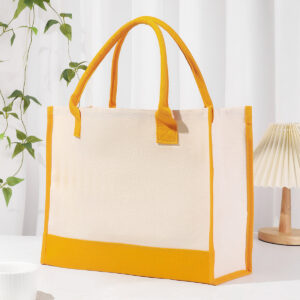 Bolso de hombro de lona, impreso de gran capacidad .Bolsa de compras de regalo de mano ligero de moda para mujer