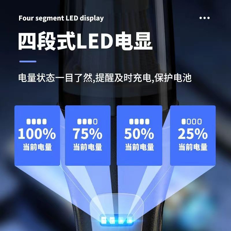 Mini aspiradora portátil de alta potencia y potente para coches - Image 2