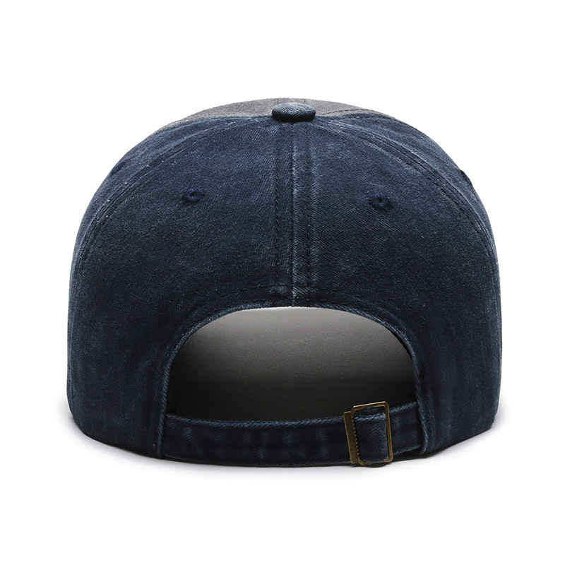 Gorra de béisbol UNISEX, Four Seasons Casual Desgastada Algodón lavado Letra bordada, protección solar - Image 2