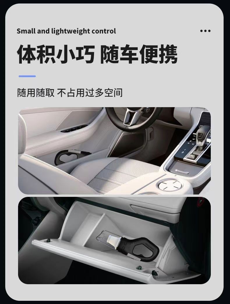 Mini aspiradora portátil de alta potencia y potente para coches - Image 5