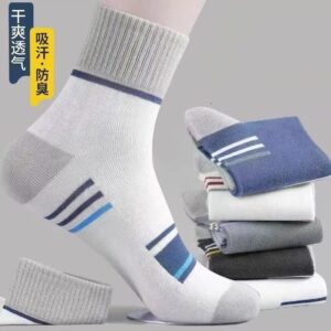 Calcetines de media pierna, convencionales de negocios de alta gama