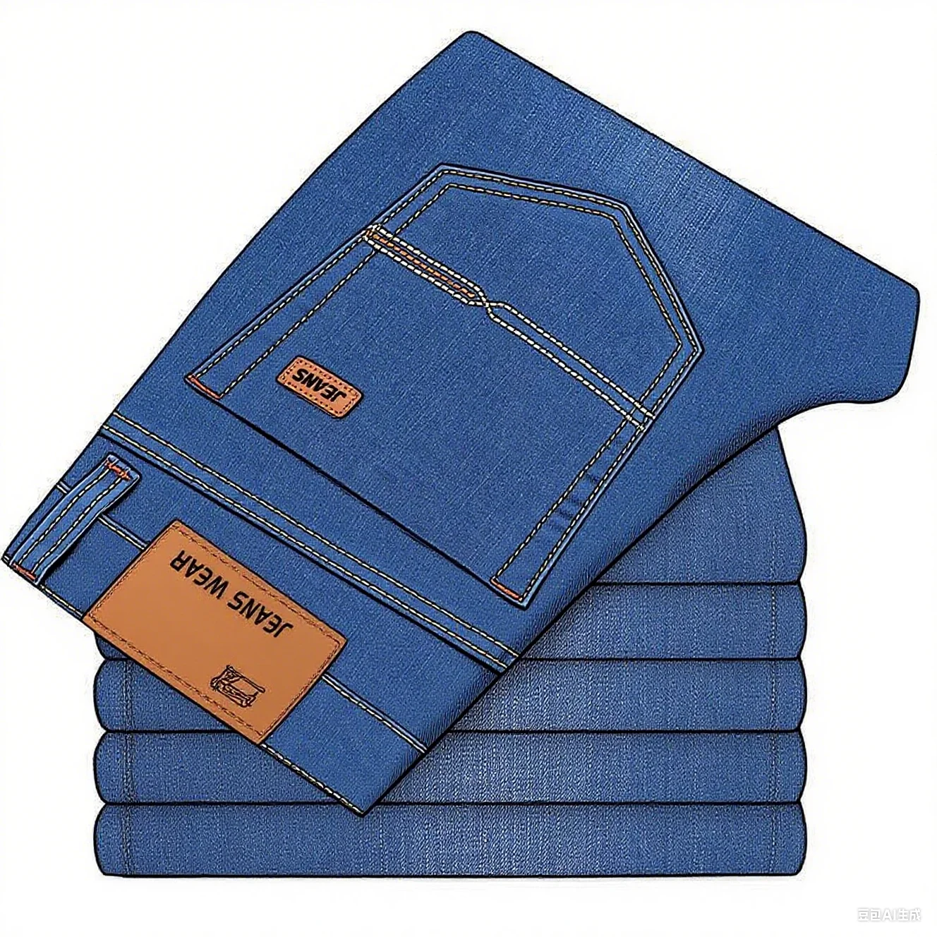 2026 pantalones vaqueros de negocios de moda, estilo clásico casual elástico pantalones vaqueros de mezclilla. - Image 7